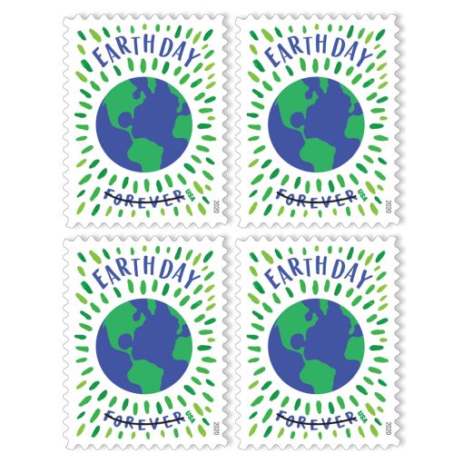 Forever Stamps First Class Postage Stamps Earth Day 2020