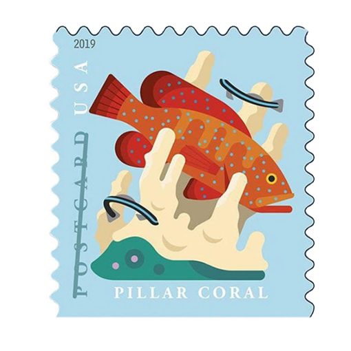 2019 Forever Stamps Postcard Stamps Coral Reefs