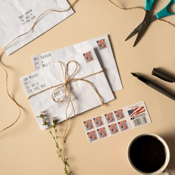U.S.A. Flags - New 2022 - Forever Stamps