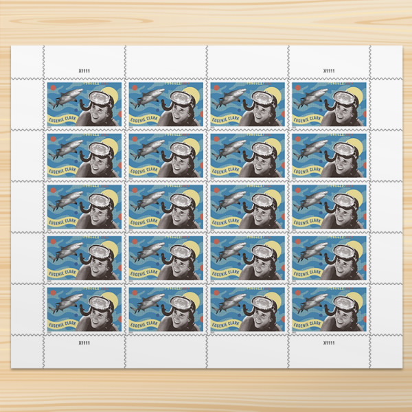 Forever Stamps First Class Postage Stamps Eugenie Clark 2022