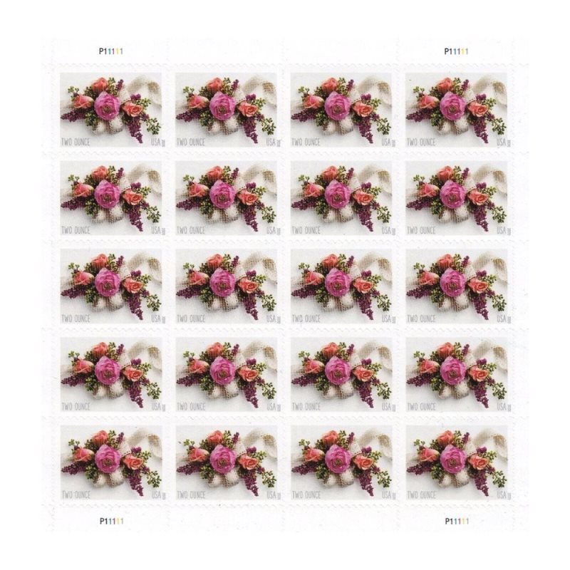 Forever Stamps First Class Postage Stamps Garden Corsage 2020