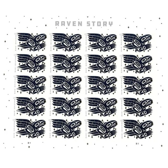 Raven Story 2021 USPS Stamps – All Brand New Forever Stamps