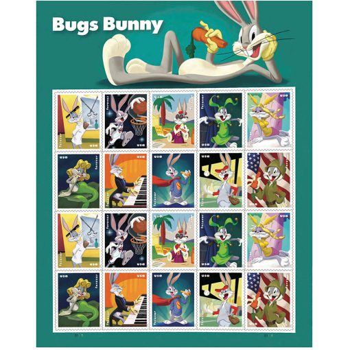 2020 Forever Stamps First Class Postage Stamps Bugs Bunny