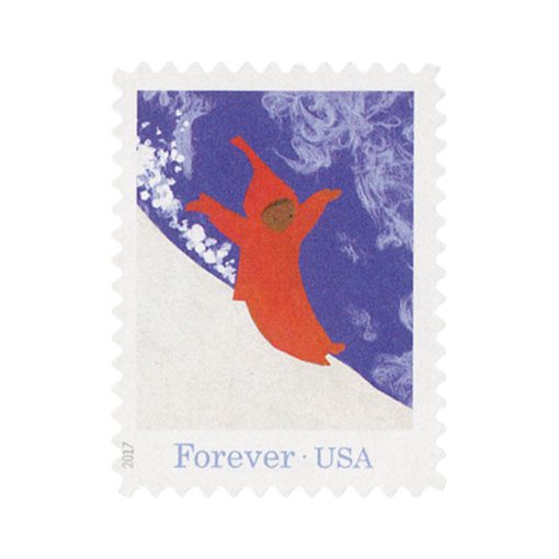 2017 Forever Stamps First Class Postage Stamps The Snowy Day