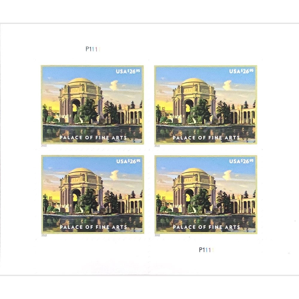 2022 Priority Mail Palace of Fine Arts