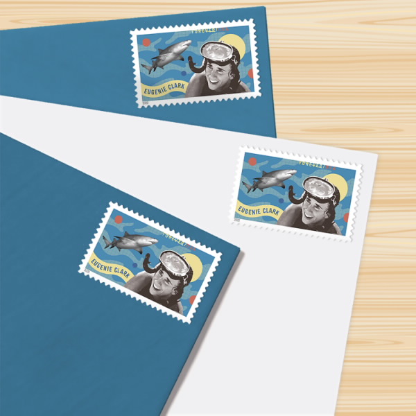Forever Stamps First Class Postage Stamps Eugenie Clark 2022