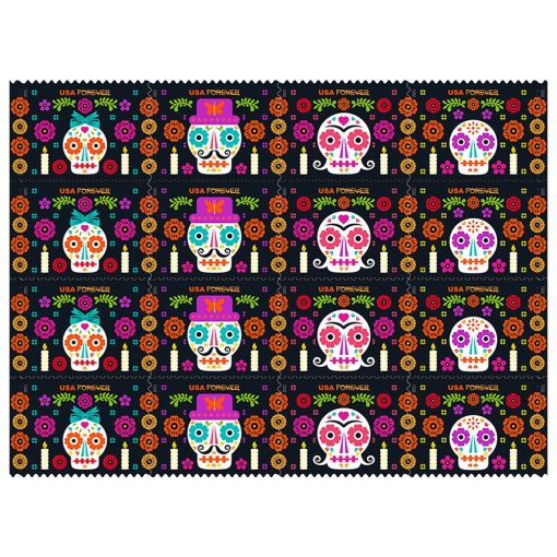 Forever Stamps First Class Postage Stamps Day of The Dead 2021