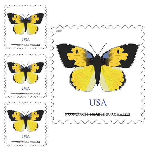 Forever Stamps First Class Postage Stamps California Dogface Butterflies 2019