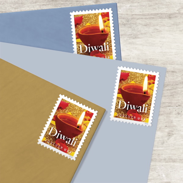 Forever Stamps First Class Postage Stamps Diwali Stamps 2022