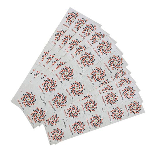 2016 Patriotic Spiral Forever Postage Stamps