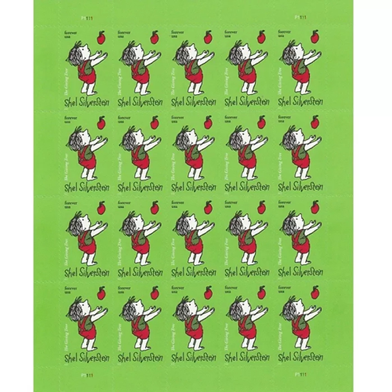 Forever Stamps First Class Postage Stamps Shel Silverstein 2022