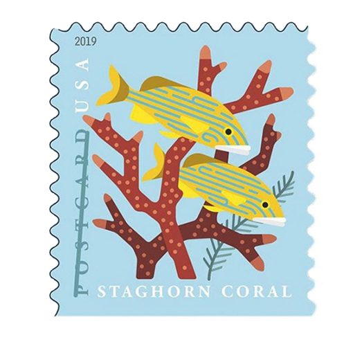 2019  Stamps Coral Reefs