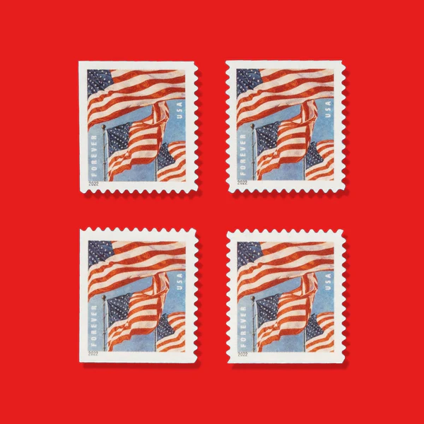 U.S.A. Flags - New 2022 - Forever Stamps