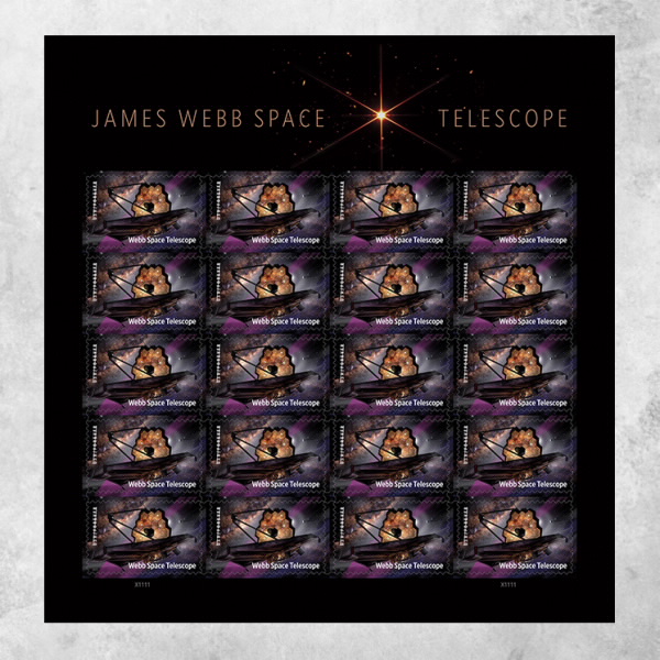 James Webb Space Telescope Stamps  2022