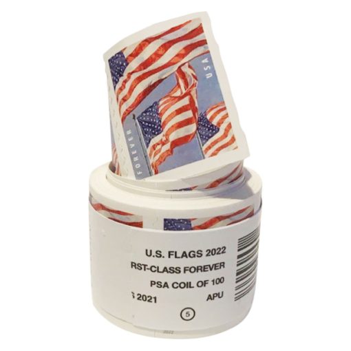 Forever Stamps First Class Postage Stamps Flag 2022