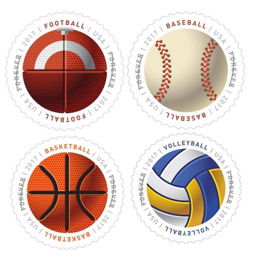 Forever Stamps First Class Postage Stamps Have A Ball  2017