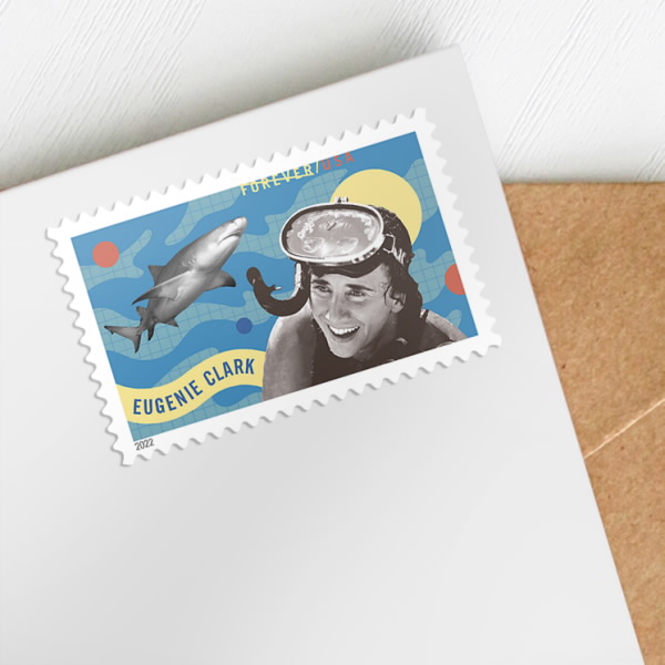 Forever Stamps First Class Postage Stamps Eugenie Clark 2022