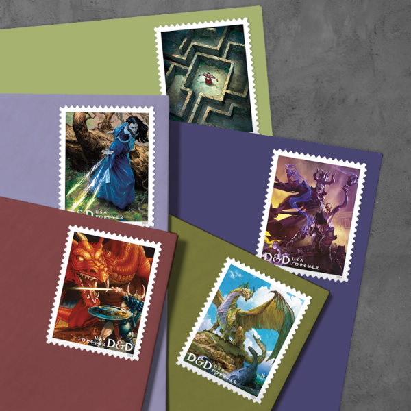 Dungeons & Dragons Stamps 2024