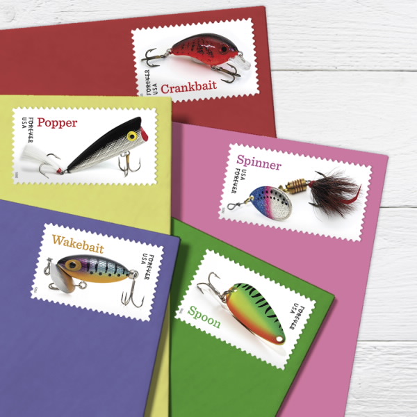 Freshwater Fishing LuresStamps 2025