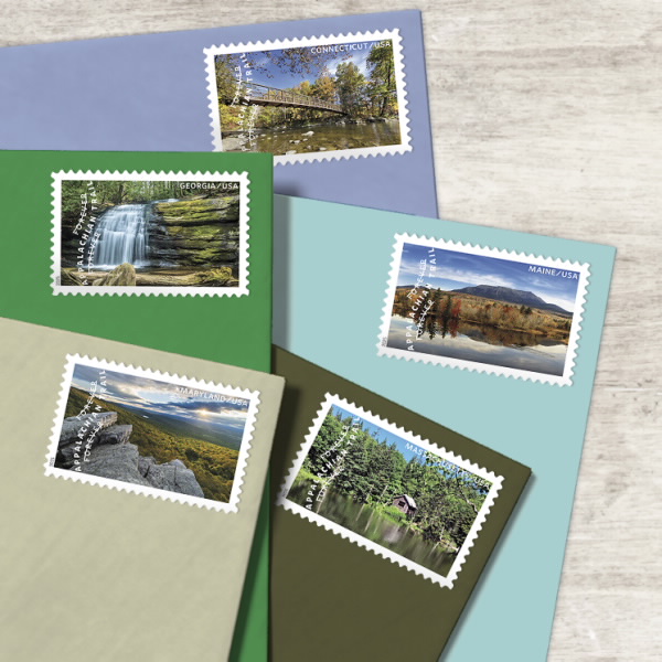 The Appalachian Trail Stamps 2025