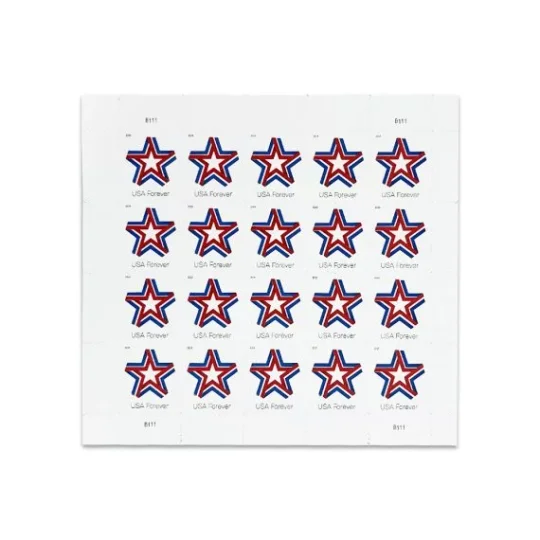 2019 Star Ribbon Stamps
