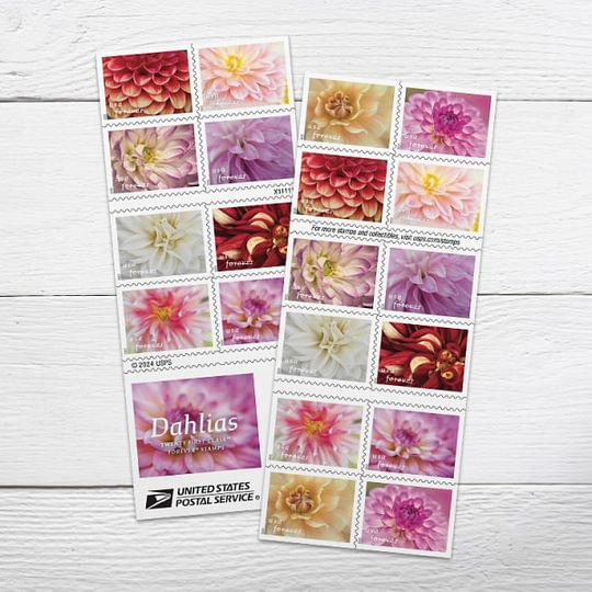 2025 Dahlias Stamps