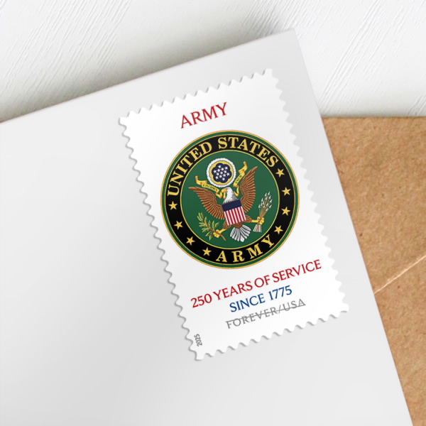 U.S.Army 250th Stamps 2025