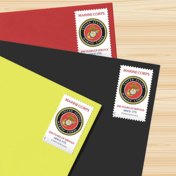 U.S. Marine Corps 250th Stamps 2025