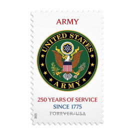U.S.Army 250th Stamps 2025
